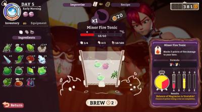 Screenshot of Potionomics