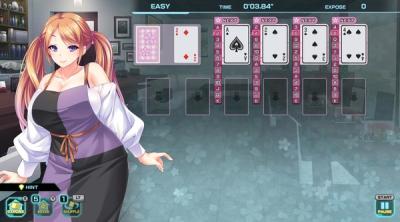 Screenshot of Pretty Girls Four Kings Solitaire