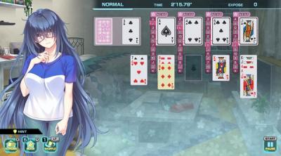 Screenshot of Pretty Girls Four Kings Solitaire