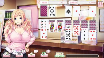 Screenshot of Pretty Girls Klondike Solitaire PLUS