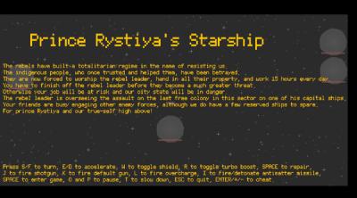 Screenshot of Prince Rystiya's Starship