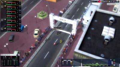 Capture d'écran de Pro Cycling Manager 2021