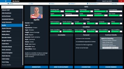 Screenshot of Pro Wrestling Simulator