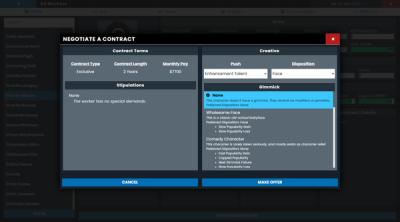 Screenshot of Pro Wrestling Simulator