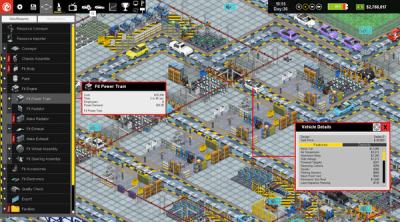 Screenshot of Production Line