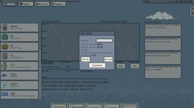Screenshot of Project Stocks