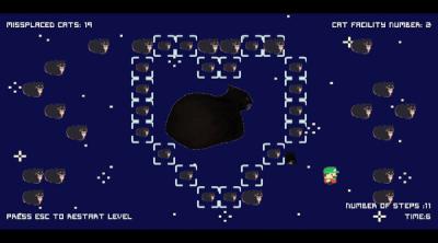 Screenshot of Push That Cat!!