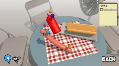 Screenshot of Put the Sausage in the Bun
