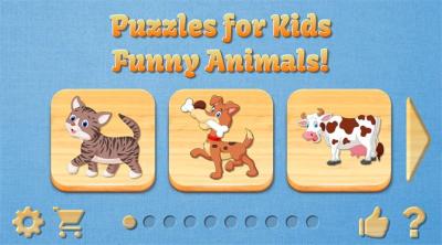 Screenshot of Puzzles for Kids, Animals