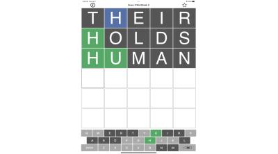 Screenshot of PuzzWord: 5-letter Word Puzzle