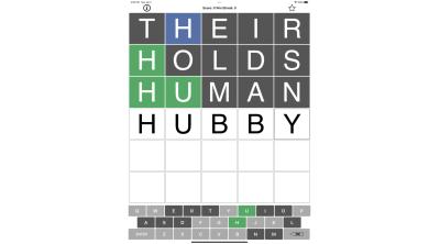 Screenshot of PuzzWord: 5-letter Word Puzzle
