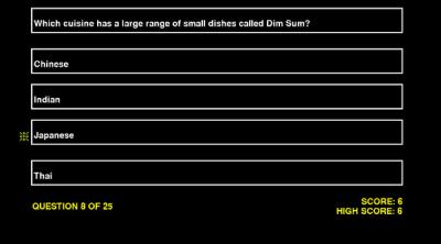 Screenshot of Quiz & Learn: Food & Drink