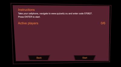 Screenshot of QuizWitz