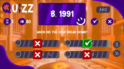 Screenshot of Quizz