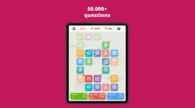 Screenshot of QuizzLand. Quiz & Trivia game