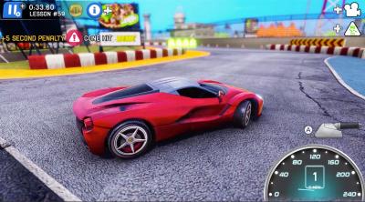 Screenshot of Race Track Driver