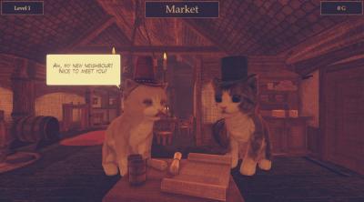 Screenshot of Ragamuffins: Feline Fencers