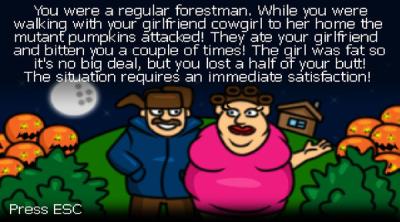 Screenshot of Rage of the Pumpkins