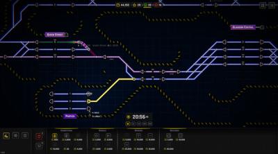 Screenshot of Rail Route - a train dispatcher simulator