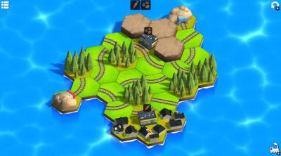 Screenshot of Railway Islands - Puzzle