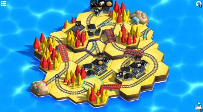 Screenshot of Railway Islands - Puzzle