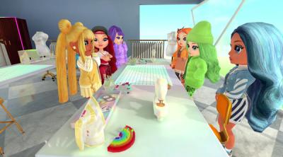 Screenshot of Rainbow High: Runway Rush