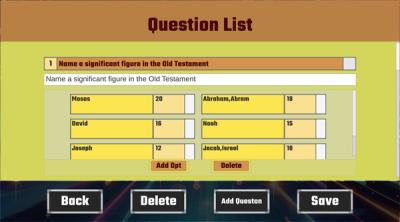 Screenshot of Ray Cheng Trivia Editor
