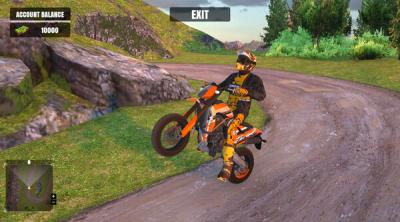 Capture d'écran de Real Motocross Driving Simulator