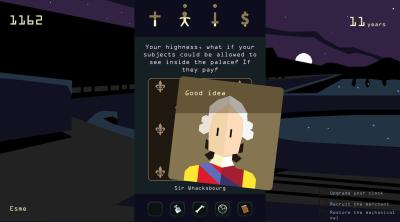 Screenshot of Reigns: Her Majesty