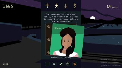 Screenshot of Reigns: Her Majesty