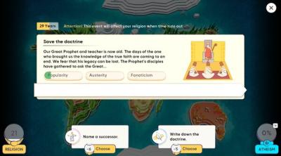 Screenshot of Religion inc.