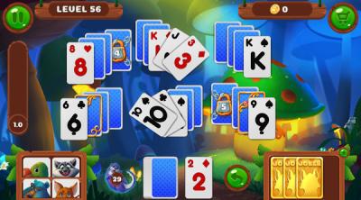 Screenshot of Rescue Friends Solitaire