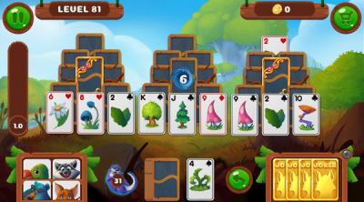 Screenshot of Rescue Friends Solitaire