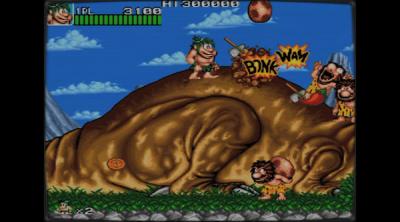 Screenshot of Retro Classix: Joe and Mac - Caveman Ninja