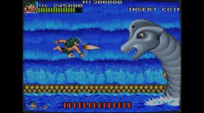 Screenshot of Retro Classix: Joe and Mac - Caveman Ninja