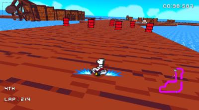 Screenshot of Retro Kart Rush