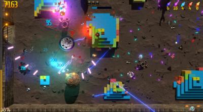 Screenshot of Retro Rocket Raiders