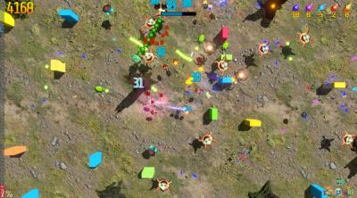 Screenshot of Retro Rocket Raiders