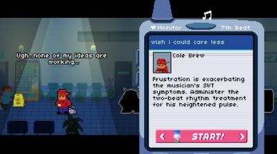 Screenshot of Rhythm Doctor