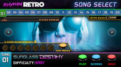 Screenshot of Rhythm Retro