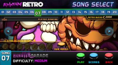 Screenshot of Rhythm Retro