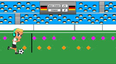 Screenshot of Rhythm Soccer