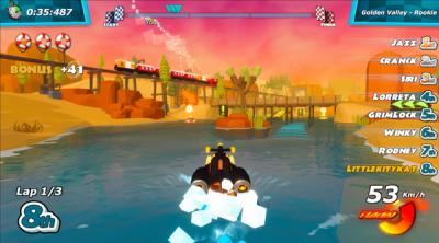 Screenshot of Riding Seas