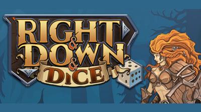 Logo of Right and Down and Dice