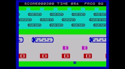 Screenshot of Road Frog