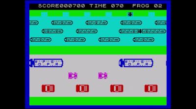 Screenshot of Road Frog