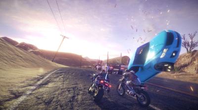 Capture d'écran de Road Redemption