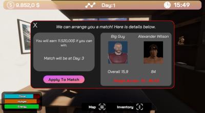 Capture d'écran de Road To Champion: Boxing Simulator