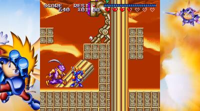 Capture d'écran de Rocket Knight Adventures: Re-Sparked