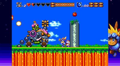 Capture d'écran de Rocket Knight Adventures: Re-Sparked